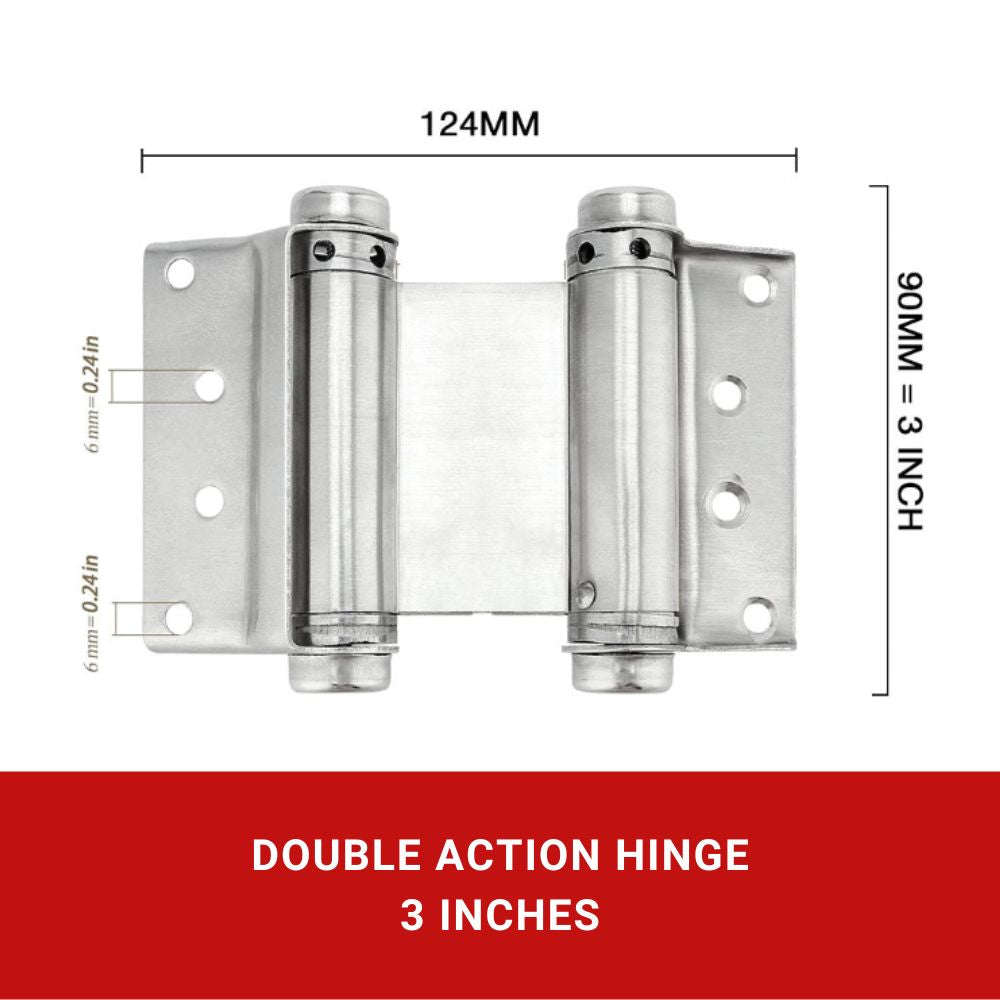 Double Action Door Hinge