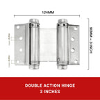 Double Action Door Hinge
