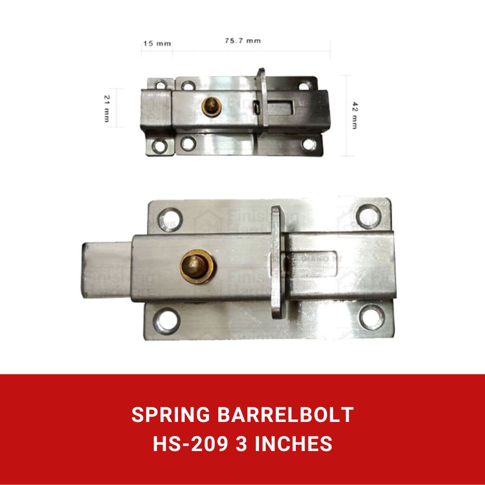 Spring Barrelbolt HS-209