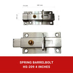 Spring Barrelbolt HS-209