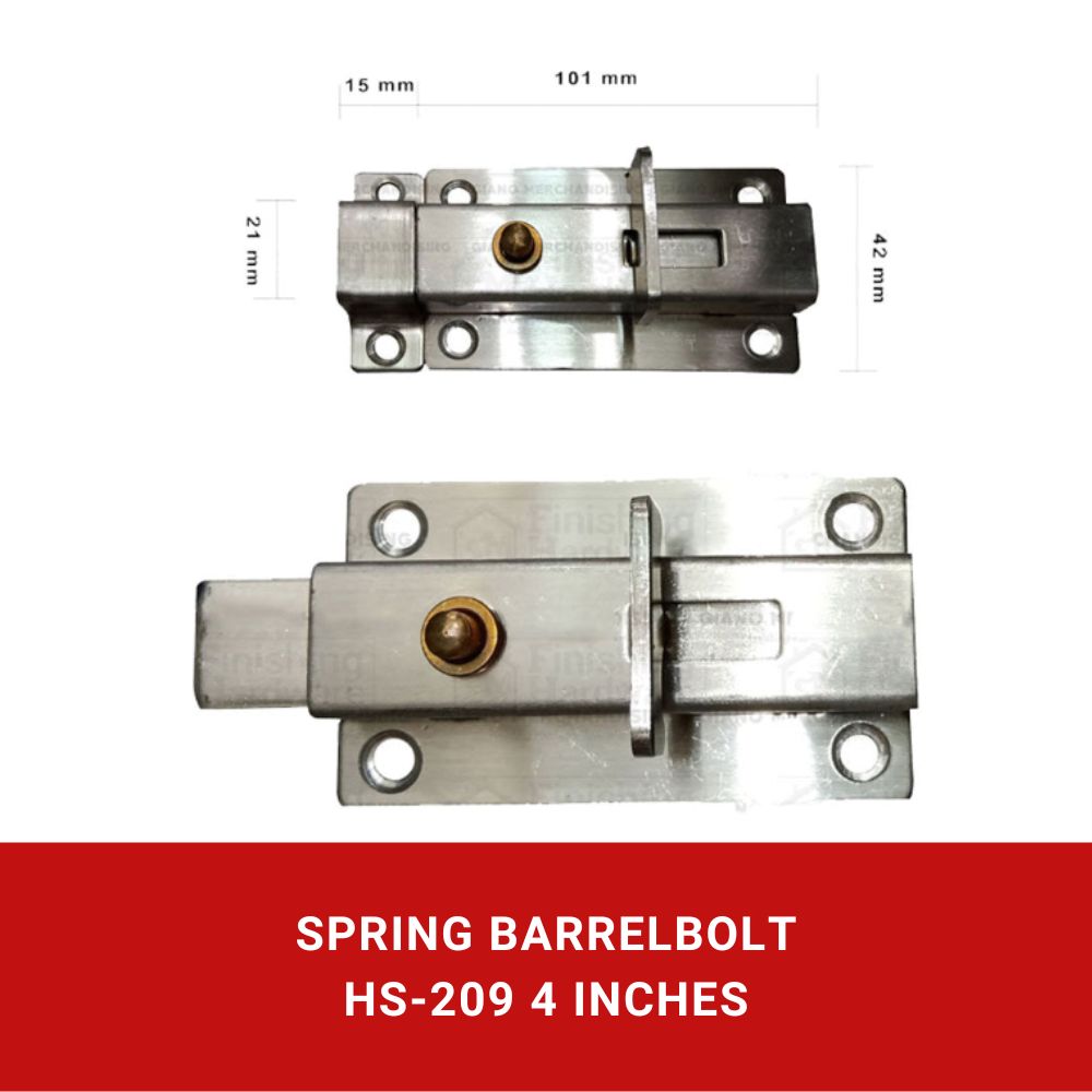Spring Barrelbolt HS-209