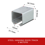 Steel Door Track + 280D Nylon + 4301