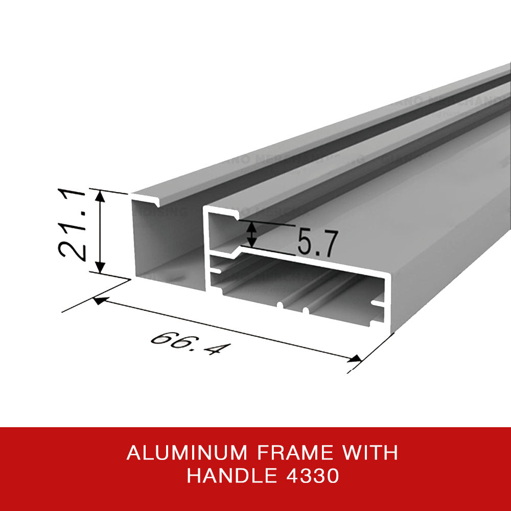 Aluminum Profile Frame with Handle 4330