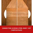 Connecting Screw 1457 Steel Body (100pcs/pack)