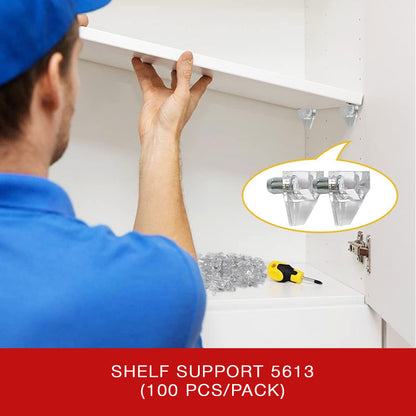 Plastic Shelf Support 5613 (100pcs/pack)