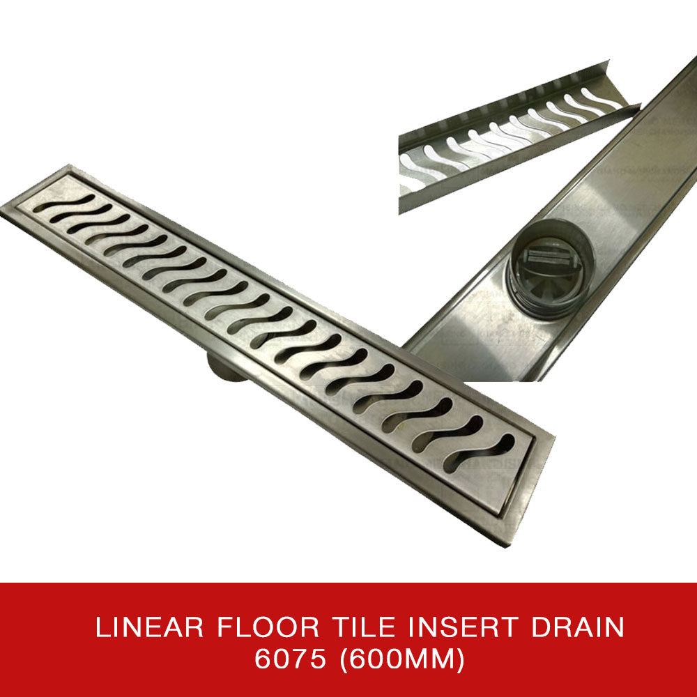 Linear Floor Tile Insert Drain 6075