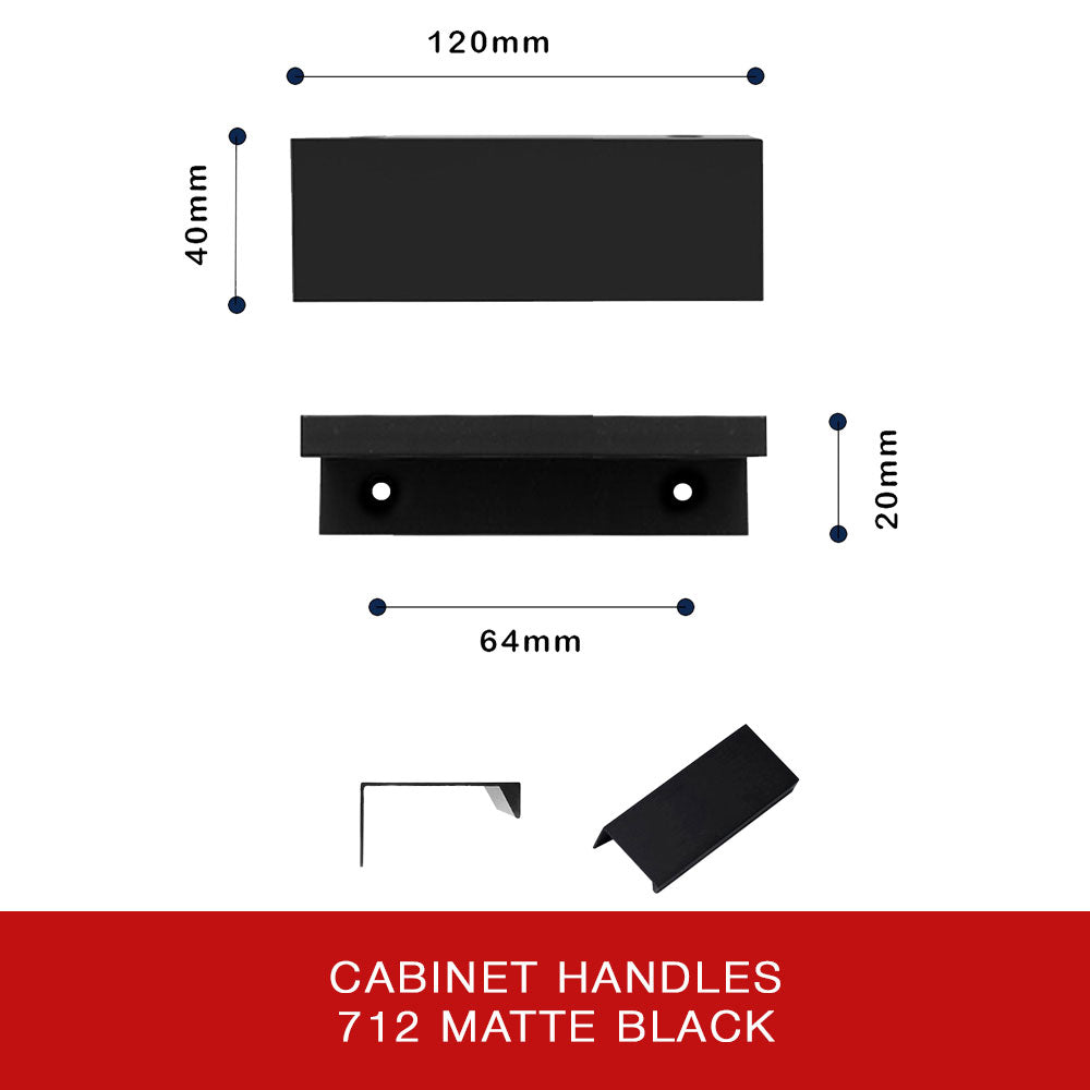 Cabinet Handles 712 MBK