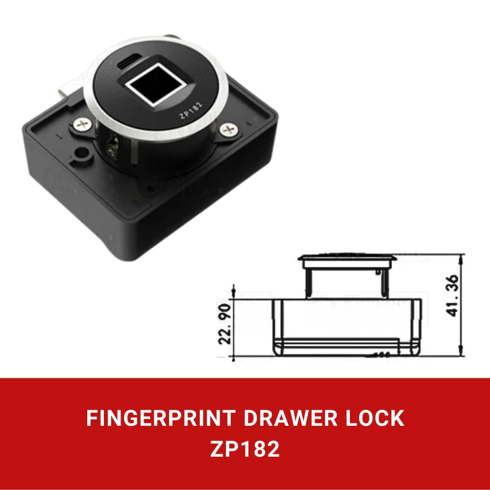 Fingerprint Drawer lock ZP182