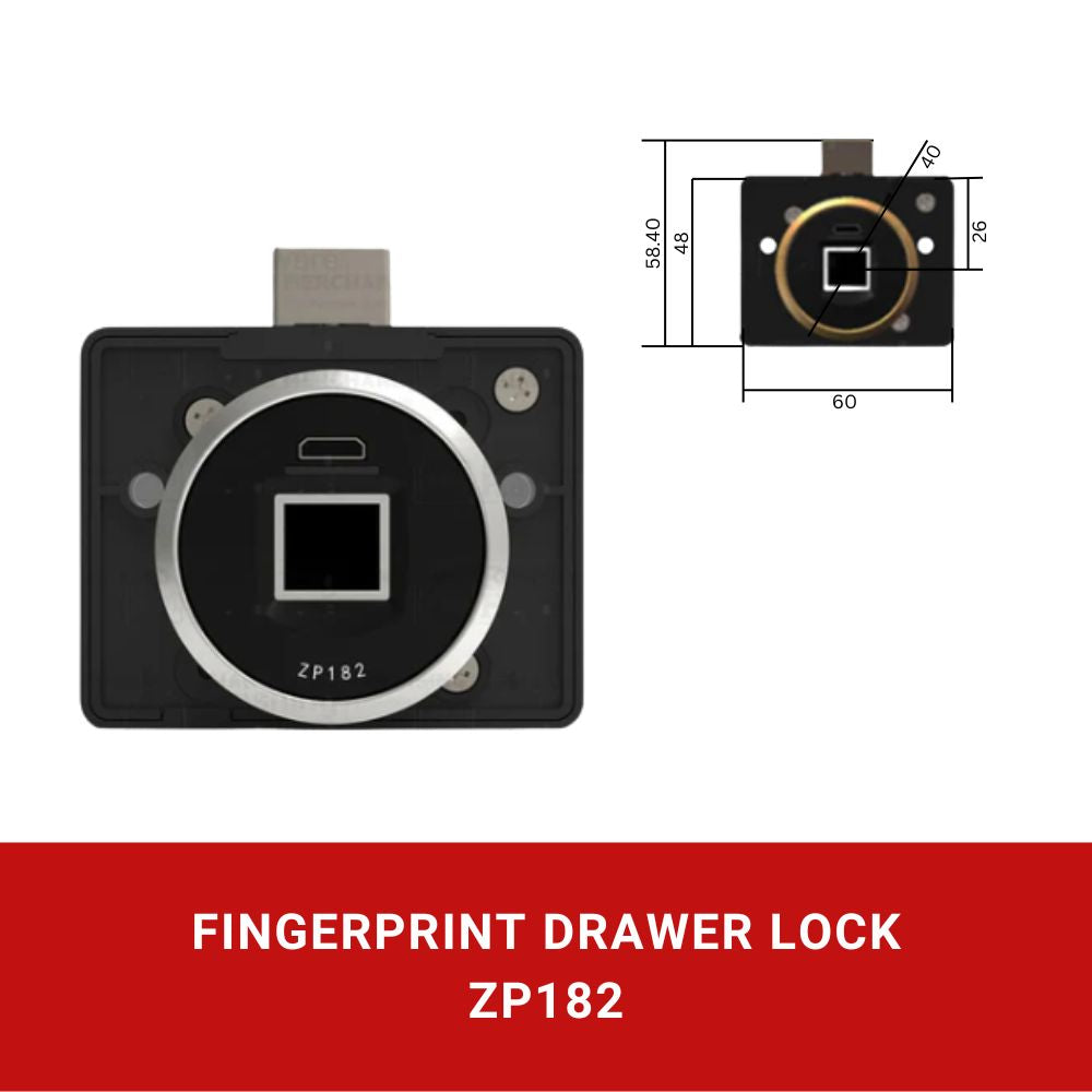 Fingerprint Drawer lock ZP182
