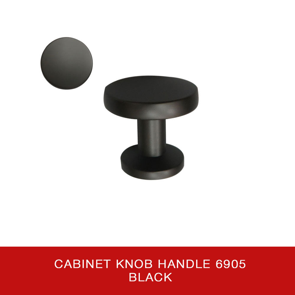 Cabinet Knob Handle 6905 BLK