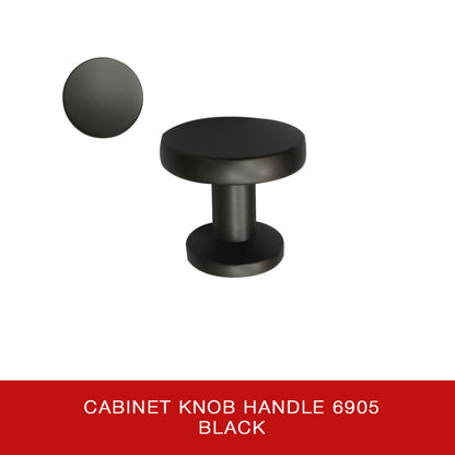 Cabinet Knob Handle 6905 BLK