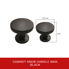 Cabinet Knob Handle 6905 BLK