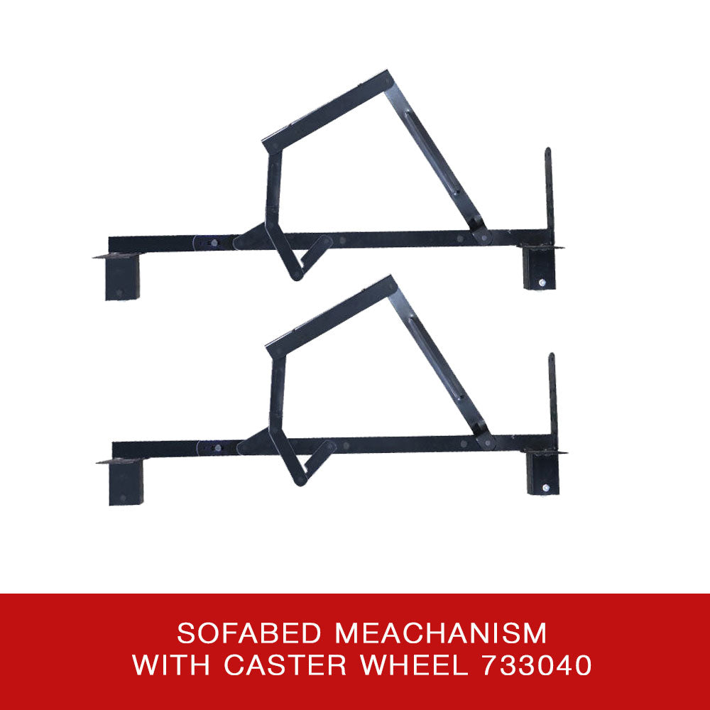 Sofa Bed Mechanism with Caster Wheel 733040