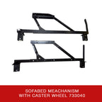 Sofa Bed Mechanism with Caster Wheel 733040