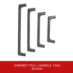 Cabinet Pull Handle 7355 BLK