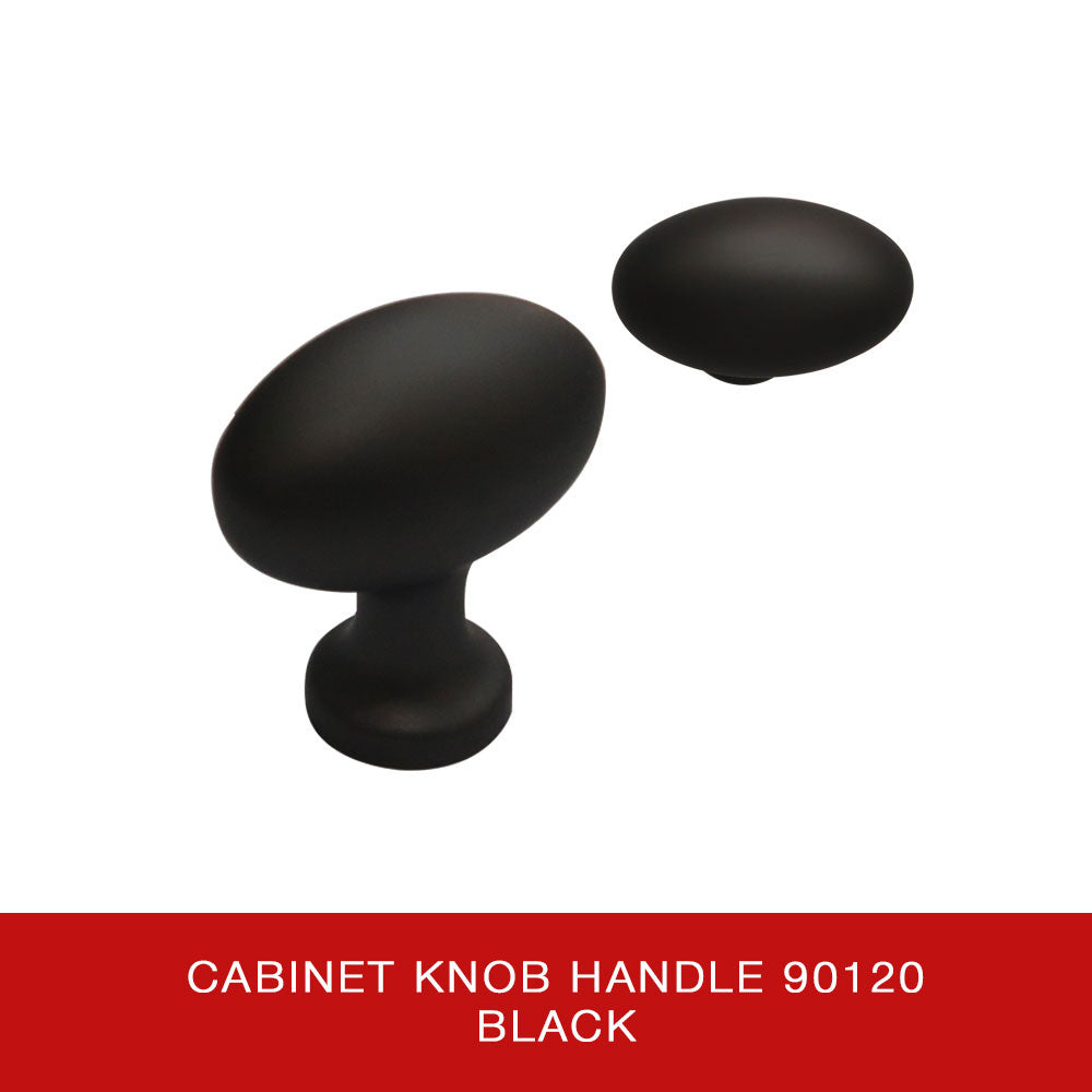 Cabinet Knob Handle 90120 BLK