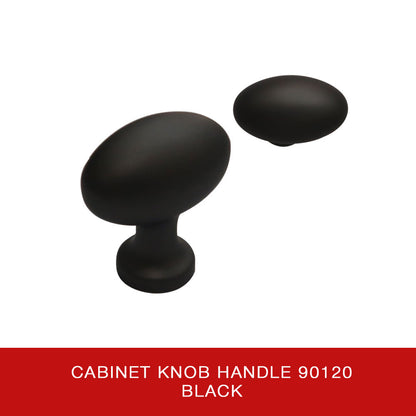Cabinet Knob Handle 90120 BLK
