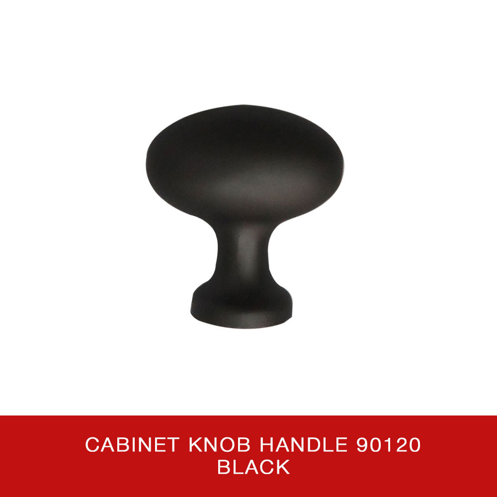 Cabinet Knob Handle 90120 BLK