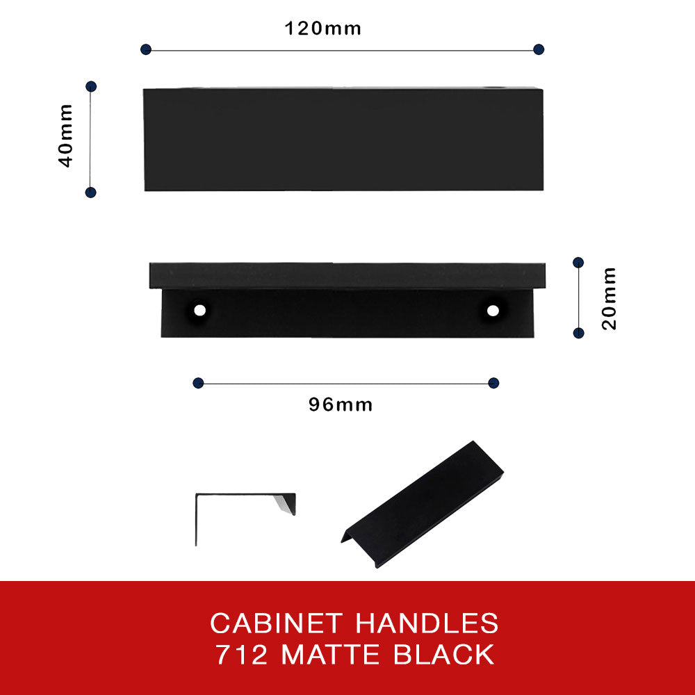 Cabinet Handles 712 MBK