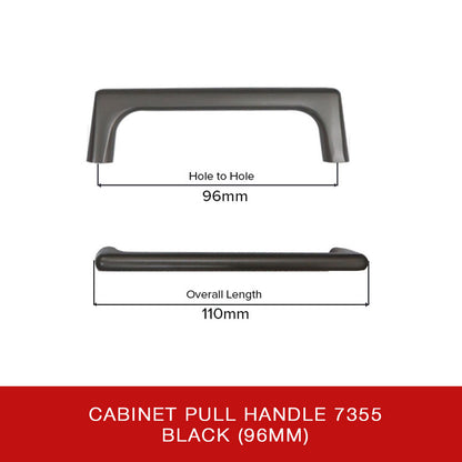 Cabinet Pull Handle 7355 BLK