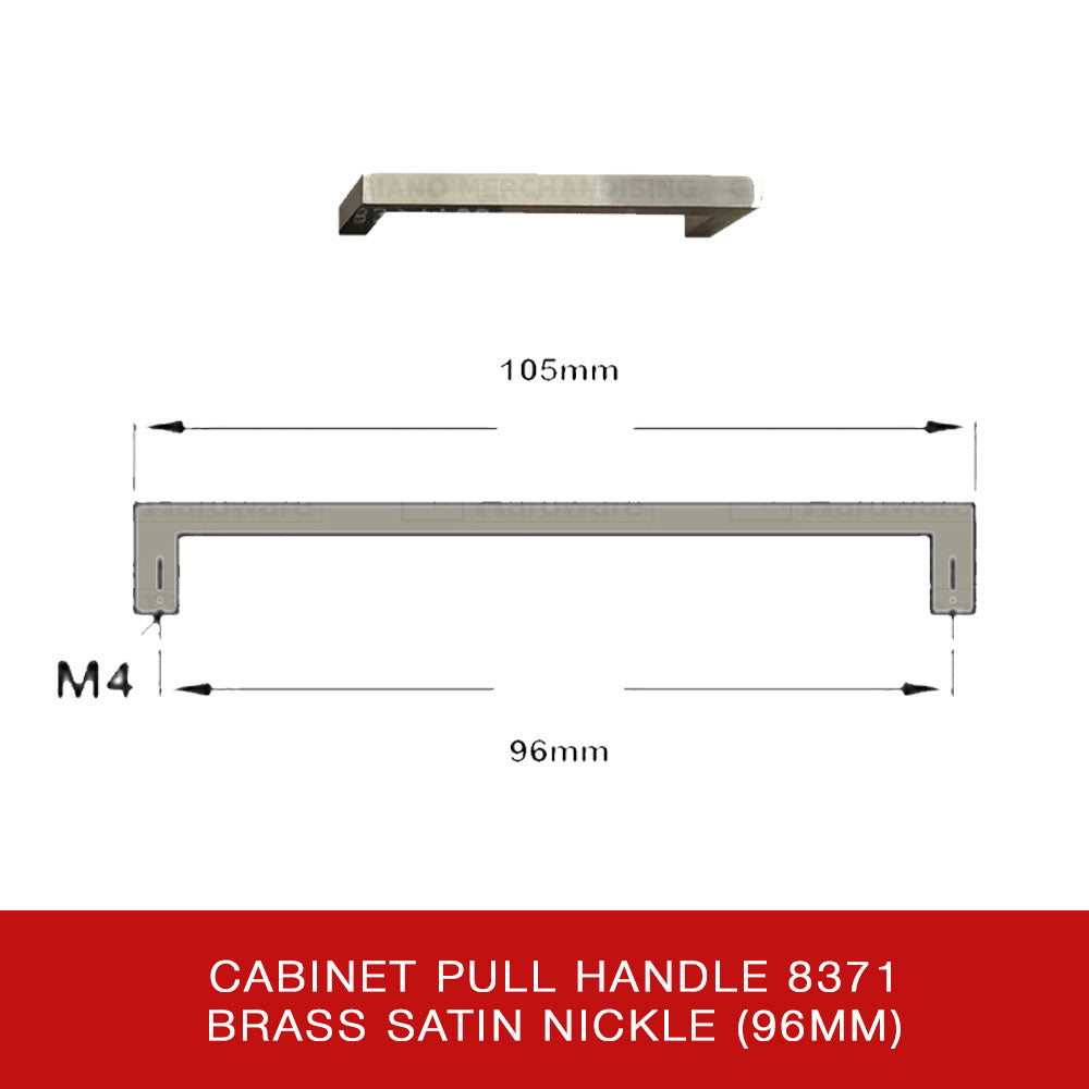Cabinet Pull Handle 8371 BSN