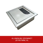 Aluminum Grommet 67x67mm