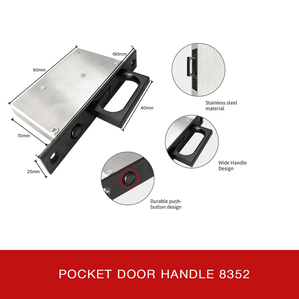 Pocket Sliding Door Handle 8352