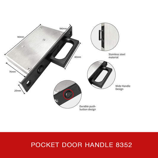 Pocket Sliding Door Handle 8352