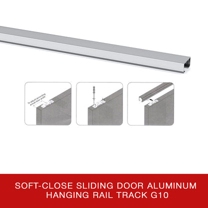Soft-Close Sliding Door Mechanism Set