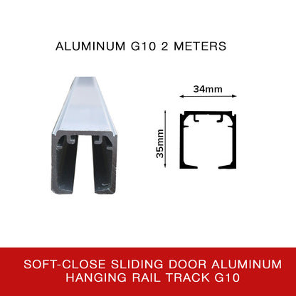 Soft-Close Sliding Door Mechanism Set
