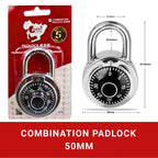 Combination Padlock 50mm