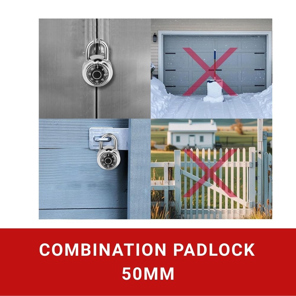 Combination Padlock 50mm