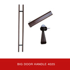 Big Door Handle 4025 Dark Brown