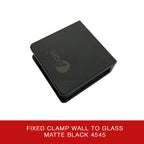 Fixed Clamp Wall to Glass 4545