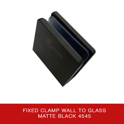 Fixed Clamp Wall to Glass 4545