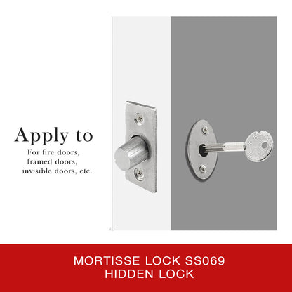 Hidden Mortisse Door Lock SS069